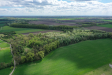 letecké zábery na lokalitu náučného chodníka v NPR KR