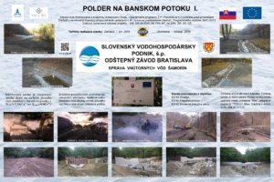 poster polder na Banskom potoku