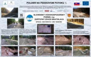 poster polder na Pieskovom potoku
