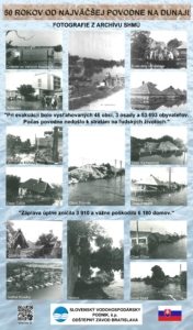 fotografie z archívu najväčšej povodne na Dunaji