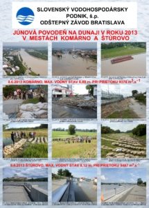 Júnová povodeň na dunaji v roku 2013 v Komárne a Štúrove