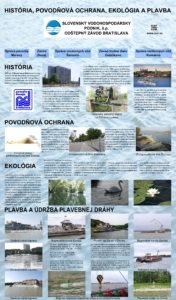 poster povodňová ochrana a história