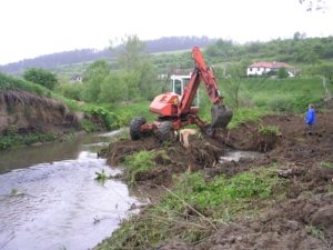 realizovanie protipovodňovej ochrany Harichovce