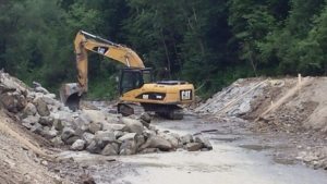 počas realizácie protipovodňovej ochrany