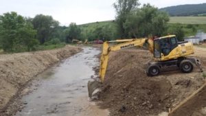 realizovanie protipovodňovej ochrany