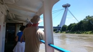 výhľad na okolie Dunaja