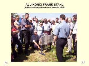 mobilná protipovodňová stena