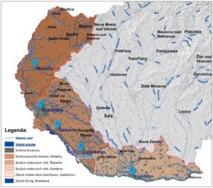 mapa odštepného závodu Bratislava