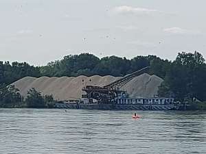 Štrkopiesková depónia pohľad 2