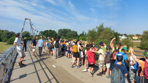 Rakúske a slovenské deti sa stretli na akcii „Deti pri rieke – Kinder am Fluss“