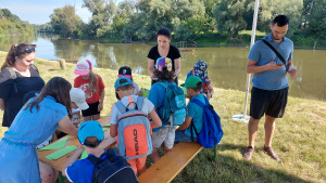 Rakúske a slovenské deti sa stretli na akcii „Deti pri rieke – Kinder am Fluss“