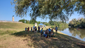 Rakúske a slovenské deti sa stretli na akcii „Deti pri rieke – Kinder am Fluss“