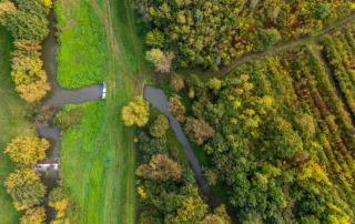 Obr. 3. Plánovaná modernizácia rozdeľovacieho objektu na toku Žitava, ktorá zabezpečí trvalý prietok do Chrenkovky (hydrologická revitalizácia).