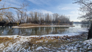 gravel island; Klátovské rameno; Trhová Hradská