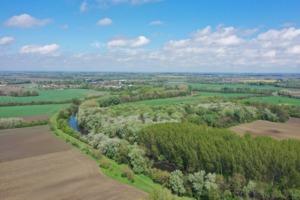 letecké zábery na lokalitu náučného chodníka v NPR KR