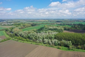 letecké zábery na lokalitu náučného chodníka v NPR KR